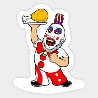 Cap. Spaulding Fried Chicken Sticker